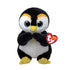 Ty Beanie Bellies Neve Black and White Penguin