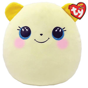 Ty Squishy Beanie 14" Buttercup Yellow Bear