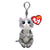 Ty Beanie Belly Clip Mitzi the Grey Tabby Cat Clip