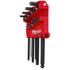 Milwaukee 9-Key Ball End L-Style Hex Key Set - Metric