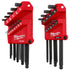 Milwaukee 22-Key Ball End L-Style Hex Key Set - SAE/Metric