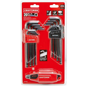 Craftsman 20-Piece Universal L-To-T Hex Key