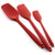 Norpro 3-Piece Silicone Spatula Set