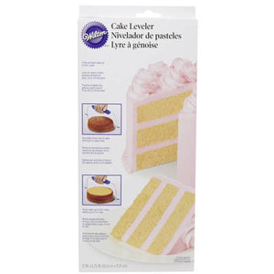 Wilton 12 x 6.25-Inch Adjustable Cake Leveler for Leveling and Torting