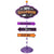 Exhart Happy Halloween Standing Metal Sign