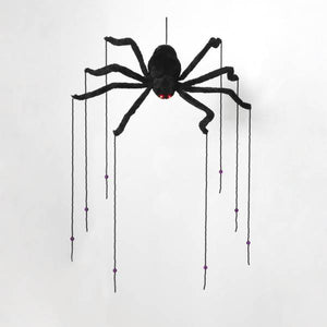 Gerson 28" Lighted Halloween Hanging Spider