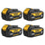 DEWALT 4-Pack 20V MAX* 3Ah Battery