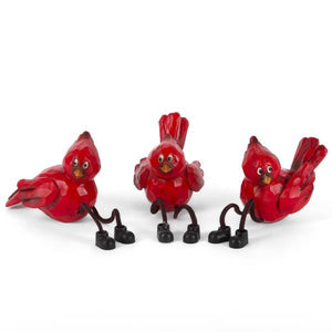 Gerson 4" Holiday Cardinal Assortment