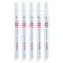 Milwaukee 5-Pack 4" 10TPI T-Shank Wood Bi-Metal Jig Saw Blades