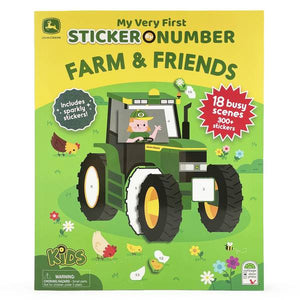 Cottage Door Press John Deere Farm and Friends Sticker by Number