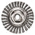 Century Drill & Tool 4 x 5/8-11 String Bead Brush