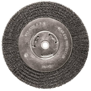 Century Drill & Tool 8" Coarse Crimped Wire Wheel