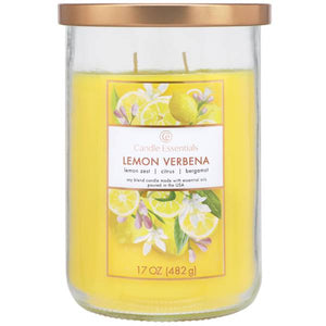 Candle Essentials 17 oz Lemon Verbena Candle