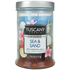 Tuscany Candle 18 oz Sea and Sand Triple Pour Candle