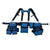 Bucket Boss Blue Tool Belt with Suspenders