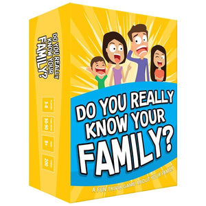 Moose Toys Do you Really Know Your Family Game