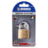 Brinks 40mm Brass Keyed Padlock with 7/8" Shackle Clearance