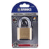 Brinks 48MM Solid Brass 4-Dial Resettable Padlock