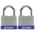 Brinks 2-Pack 40mm Laminated Steel Padlock