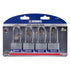 Brinks 4-Pack 40mm 2-1/4" Shackle Laminated Steel Keyed Padlock