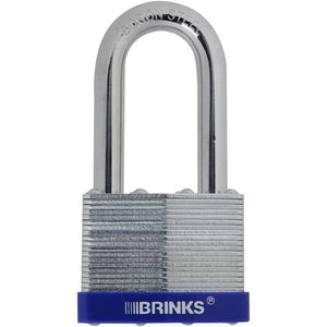 Brinks 50mm Laminated Steel with 2" Boron Shackle