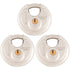 Brinks 3-Pack 70MM Stainless Steel Keyed Discus Padlock