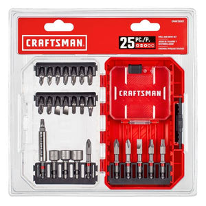 Craftsman 25-Piece Screwdriving Bit Set