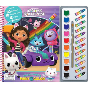 Phidal Publishing Inc Gabby's Dollhouse Deluxe Poster Paint and Color