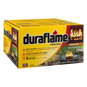Duraflame 6-Pack 4.5 lb Indoor Outdoor Firelogs
