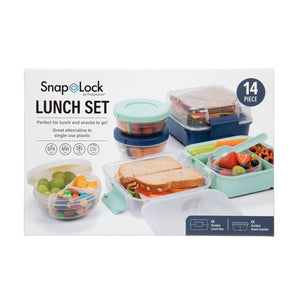 Progressive SnapLock 14-Piece Lunch Set