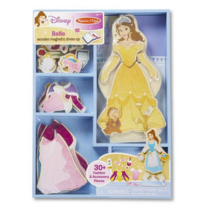 Melissa & Doug Disney Belle Wooden Magnetic Dress-Up