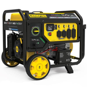 Champion Power Equipment 7500-Watt Electric Start Dual Fuel Home Backup Portable Generator with CO Shield