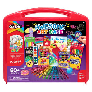 Cra-Z-Art 85-Piece Awesome Art Case