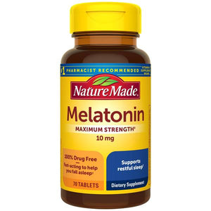 Nature Made 70-Count 10mg Extra Strength Melatonin