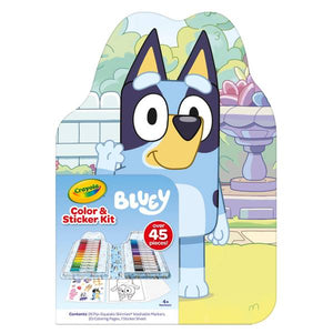 Crayola Bluey Color & Sticker Kit