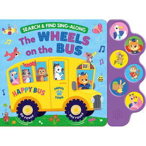KidsBooks Publishing Search and Find: Wheels on the Bus Sound Book
