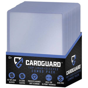 CardGuard Top Loaders & 25-Count Sleeves