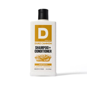 Duke Cannon 2-In-1 Hair Wash - Sawtooth, 14 oz