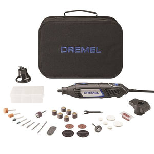 Dremel 4000 Corded Rotary Tool Kit with 2 Attachments and 32 Accessories