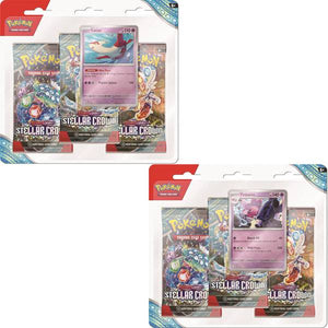 Pokemon Stellar Crown 3 Booster Blister
