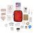 Stansport 65-Piece Travel First Aid Kit