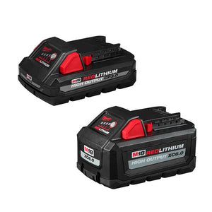 Milwaukee M18 REDLITHIUM HIGH OUTPUT XC6.0 & CP3.0 Battery Kit