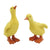 Transpac Imports Inc. Flock Yellow Duck Figurine Assortment