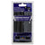 Hillman 3-Piece Hardware Essentials Squeak-Proof Black 1/4