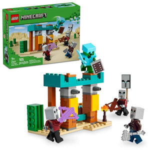 LEGO Minecraft The Illager Desert Patrol 21267 Building Set