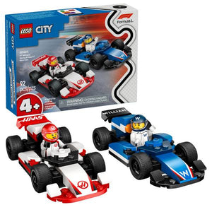 LEGO Formula 1 F1 Williams Racing and Haas F1 Race Cars 60464 Building Set