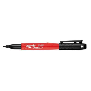 Milwaukee INKZALL 12-Piece Fine Point Black Marker
