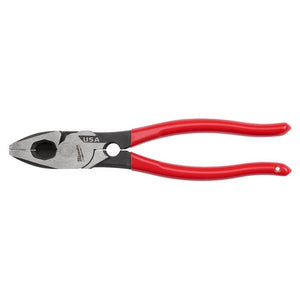 Milwaukee 9" Lineman's Dipped Grip Pliers with Thread Cleaner (USA)