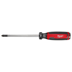 Milwaukee #2 Phillips 6" Cushion Grip Demolition Screwdriver (USA)