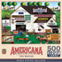 Masterpiece Puzzle 500-Piece Free Wheeling Americana EZ Grip Puzzle